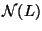 $\mathcal N (L)$