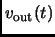 $v_{\rm out}(t)$