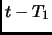 $t-T_1$